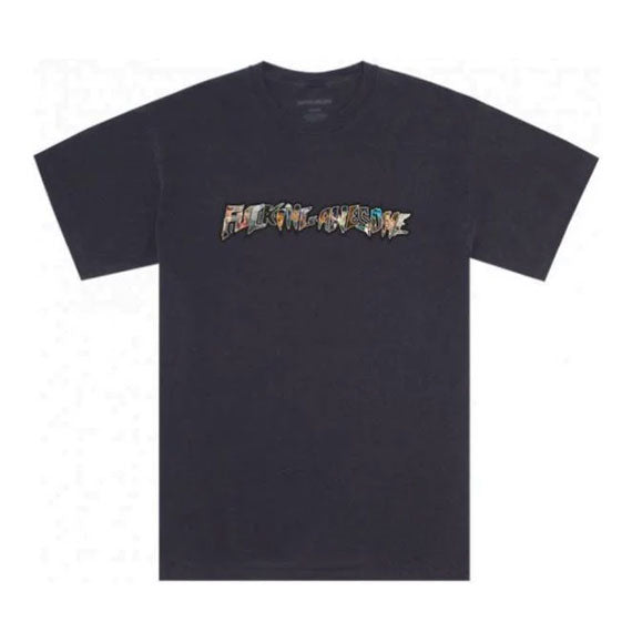 Fucking Awesome Dill Collage Logo Short Sleeve T-Shirt Pepper