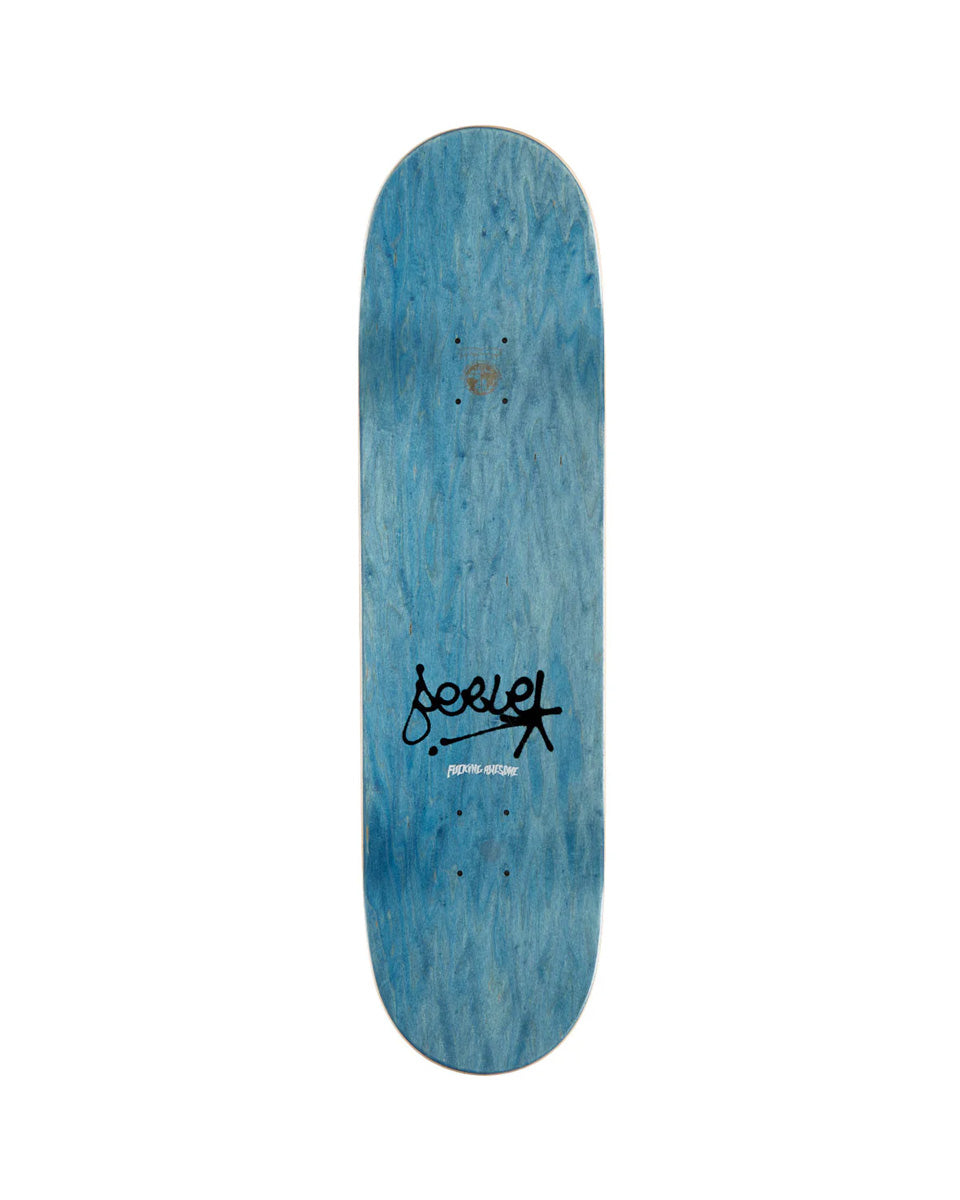 Fucking Awesome Elijah Berle Class Photo Painted By Sickid Deck Shape 2