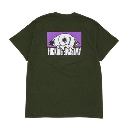 Fucking Awesome Eye Patch Pocket T-Shirt Forest Green