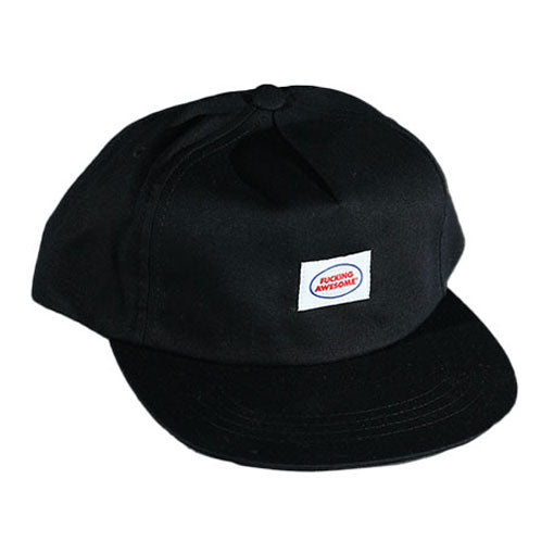 Fucking Awesome Mechanic Unstructured Snapback - Black