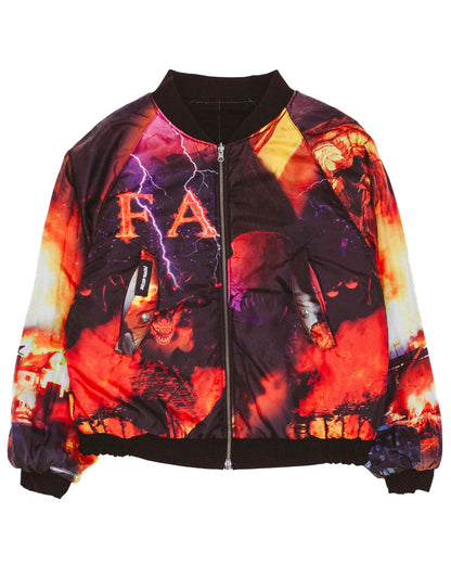 Fucking Awesome Reversible Bomber Jacket Black