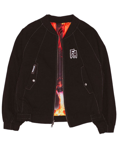 Fucking Awesome Reversible Bomber Jacket Black