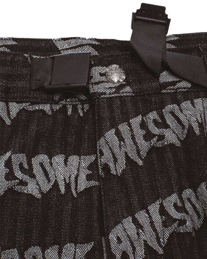 Fucking Awesome Ripstop Cargo Pant AOP Logo Black
