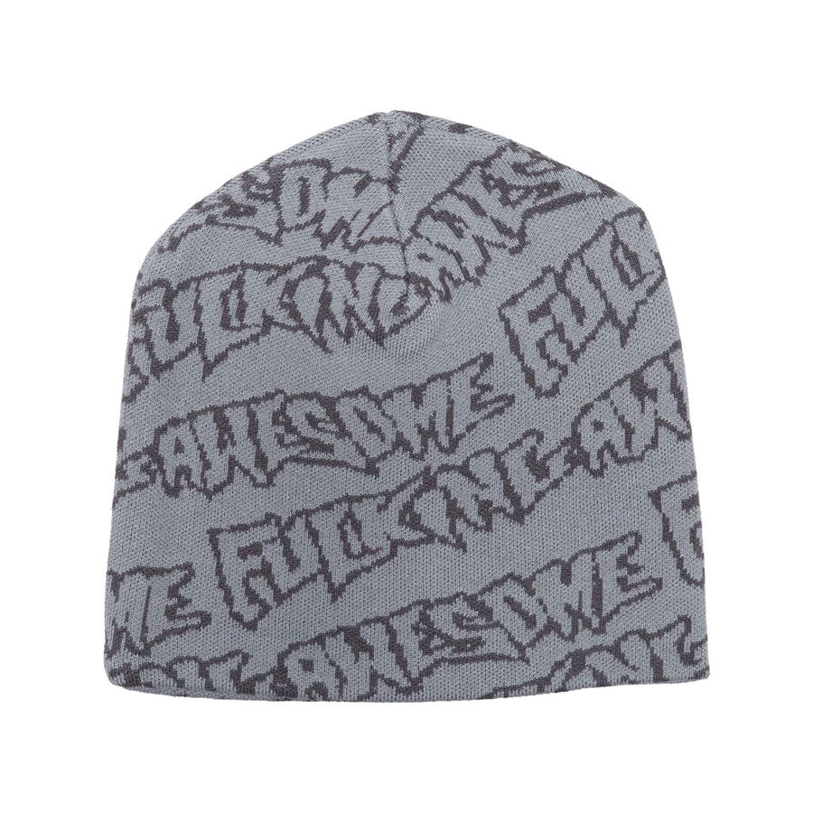 Fucking Awesome Stamp Repeat Skully Cream/Grey
