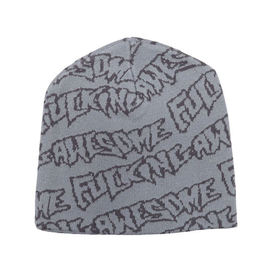 Fucking Awesome Stamp Repeat Skully Cream/Grey