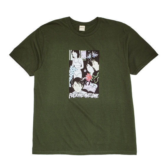 Fucking Awesome Yoyogi Park T-Shirt - Forest Green
