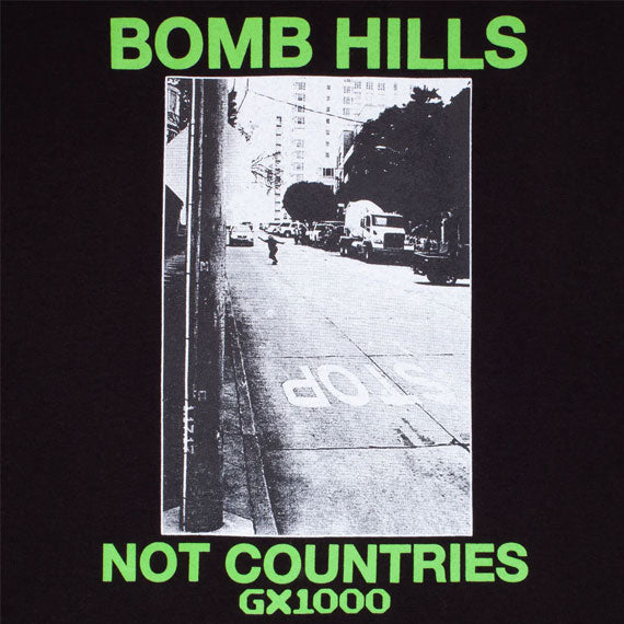 GX1000 Bomb Hills Not Countries - Black