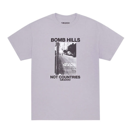 GX1000 Bomb Hills Not Countries T-Shirt Lilac Chalk