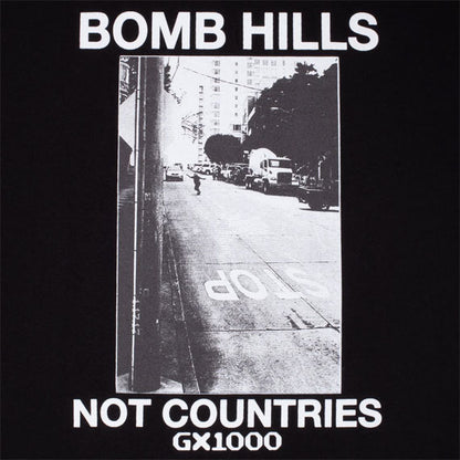 GX1000 Bomb Hills T-Shirt Black/White