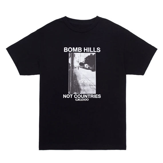GX1000 Bomb Hills T-Shirt Black/White