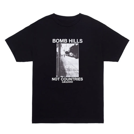 GX1000 Bomb Hills T-Shirt Black/White