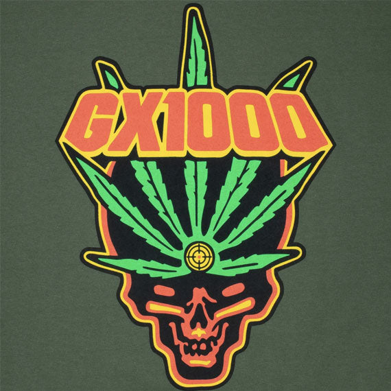 GX1000 Leaf T-Shirt Surplus Green