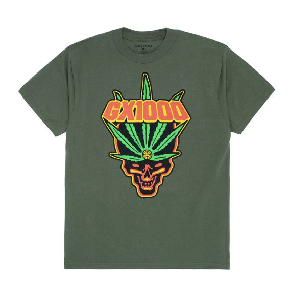 GX1000 Leaf T-Shirt Surplus Green