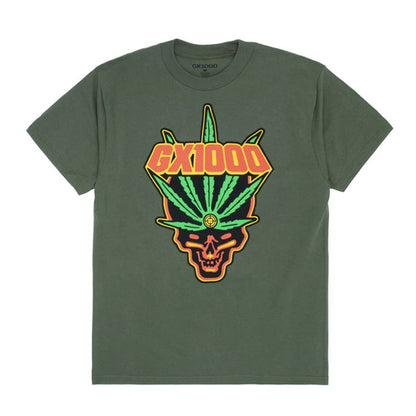 GX1000 Leaf T-Shirt Surplus Green