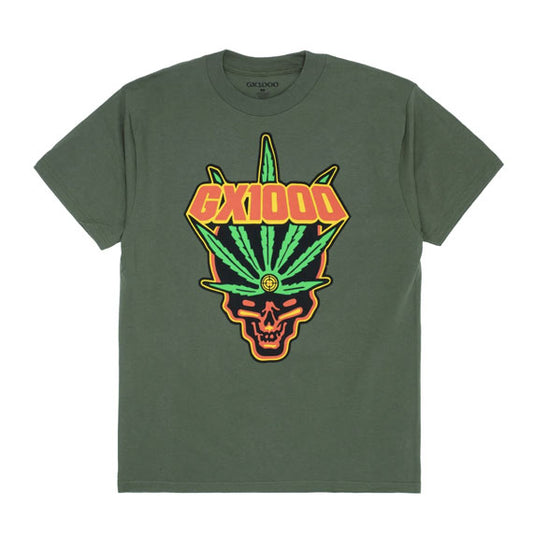 GX1000 Leaf T-Shirt Surplus Green