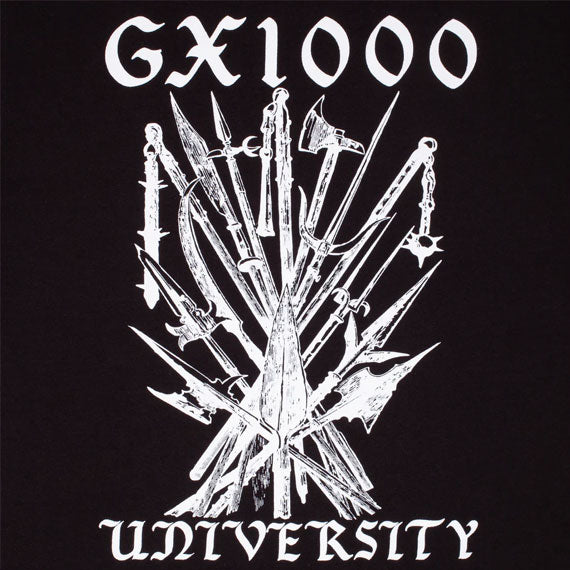 GX1000 University T-Shirt - Black