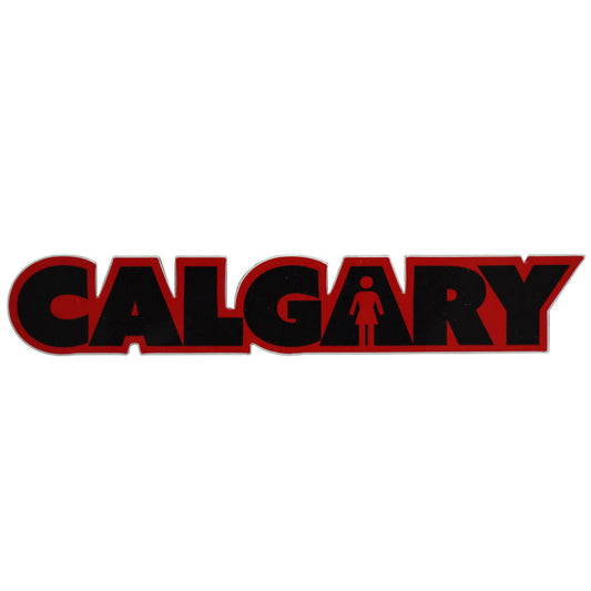 Girl City Calgary Sticker