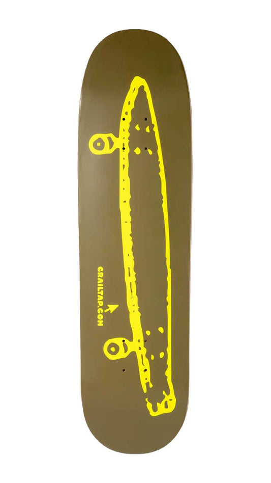 Girl Crailtap Burnt Neon Skidul Deck 8.5"