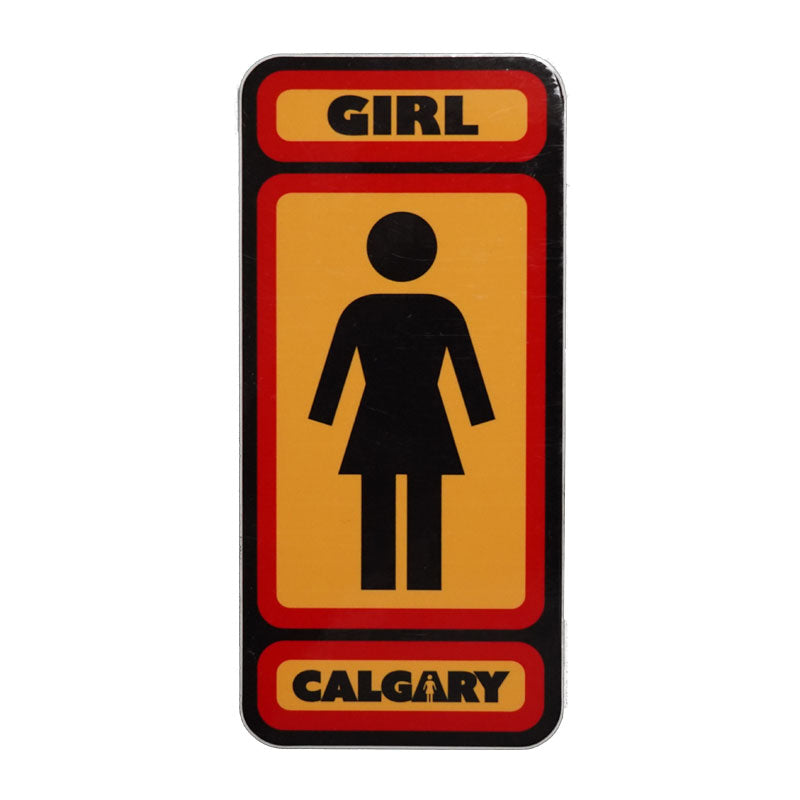 Girl We OG Calgary Sticker