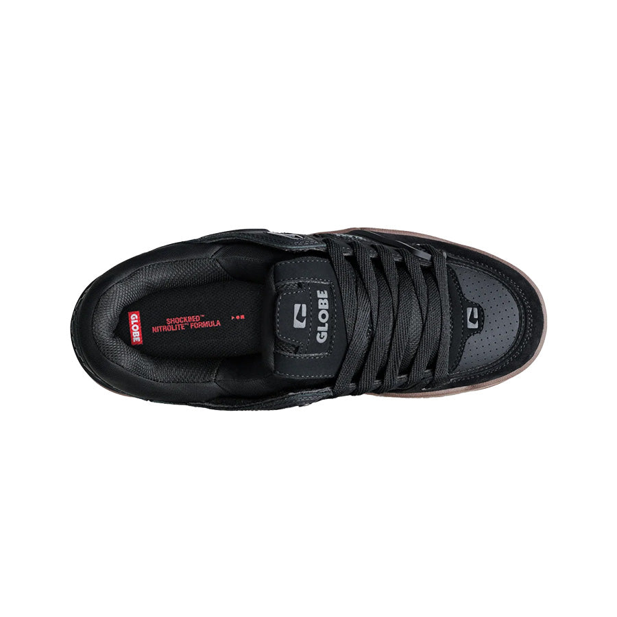 Globe Fusion Shoe Black/Tobacco Gum