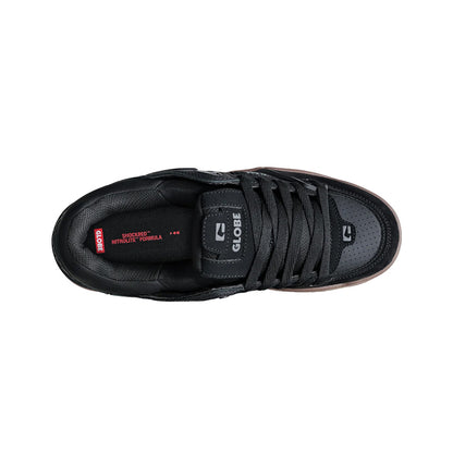 Globe Fusion Shoe Black/Tobacco Gum