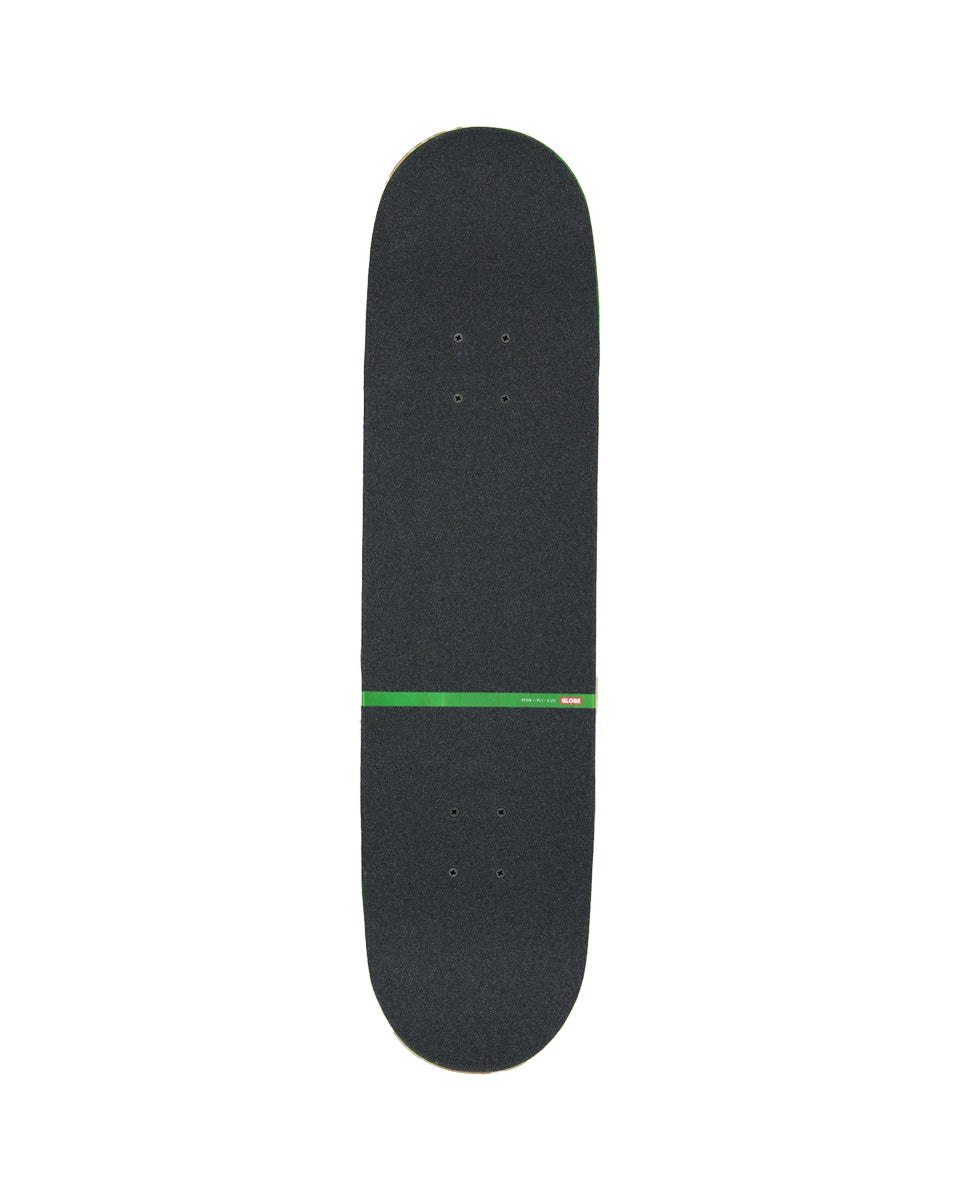 Globe G1 Posi-dip Black/Green Complete 8.25"