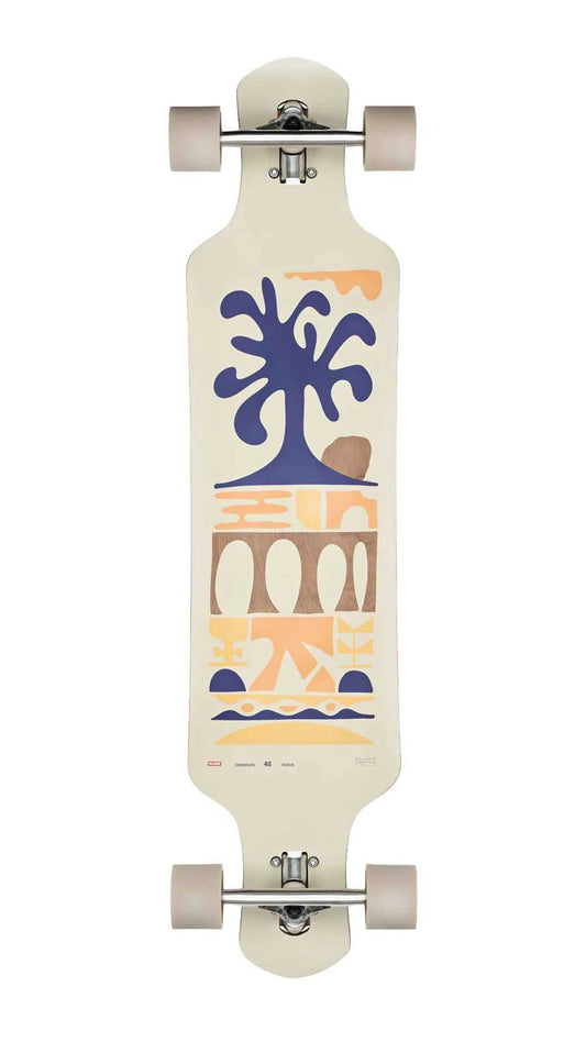 Globe Geminon 40 Rock Longboard Complete Mediterranean 40