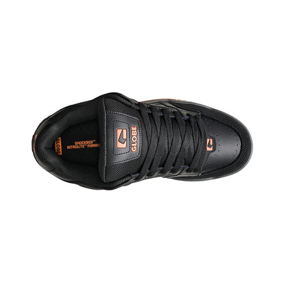 Globe Tilt Shoe Black/Orange
