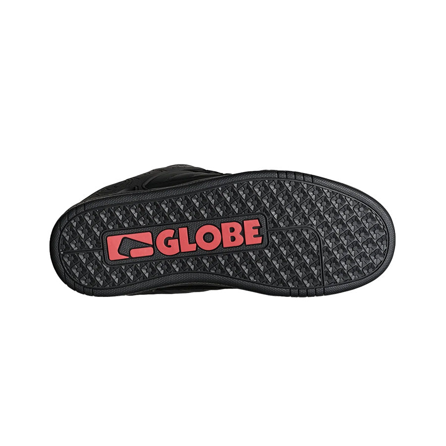 Globe Tilt Shoe Black/Red/Tartan