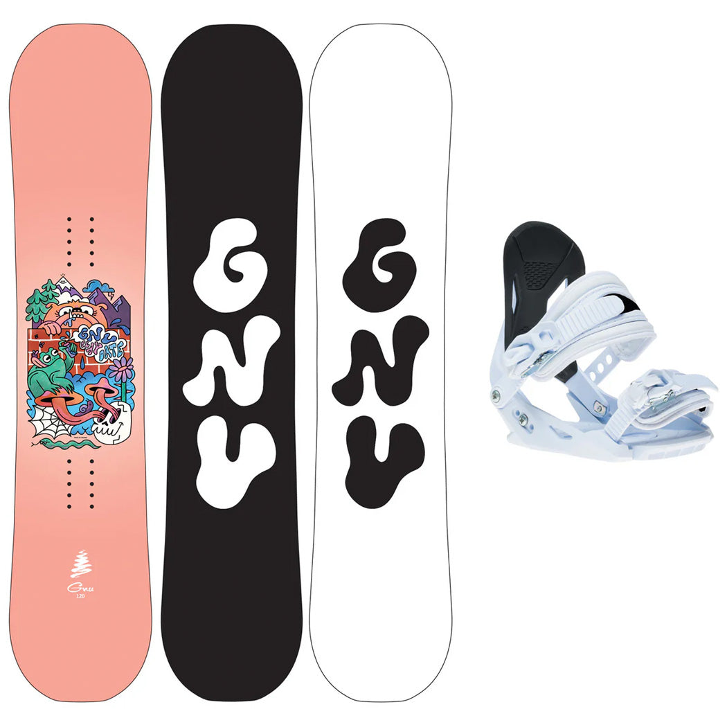 Gnu Kids' Playdate Package - Grom Snowboard 2027