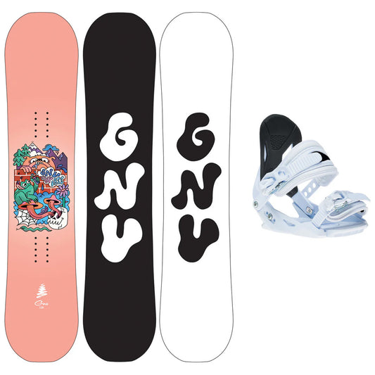 Gnu Kids' Playdate Package - Grom Snowboard 2027