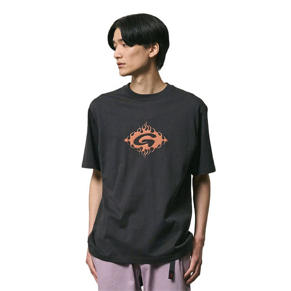 Gramicci Flames Tee Vintage Black
