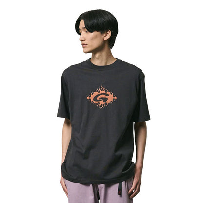 Gramicci Flames Tee Vintage Black