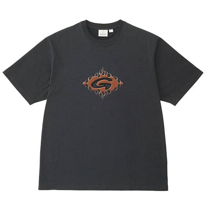 Gramicci Flames Tee Vintage Black