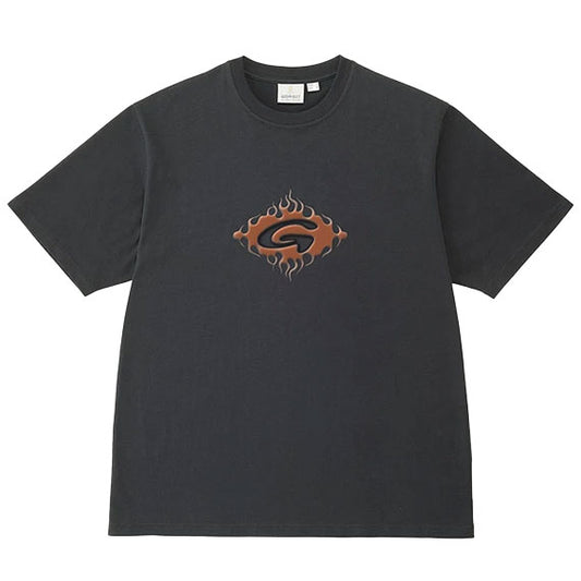 Gramicci Flames Tee Vintage Black
