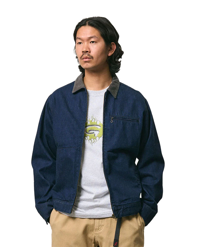 Gramicci Japanese Denim Trucker Rinsed Indigo