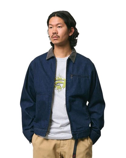 Gramicci Japanese Denim Trucker Rinsed Indigo