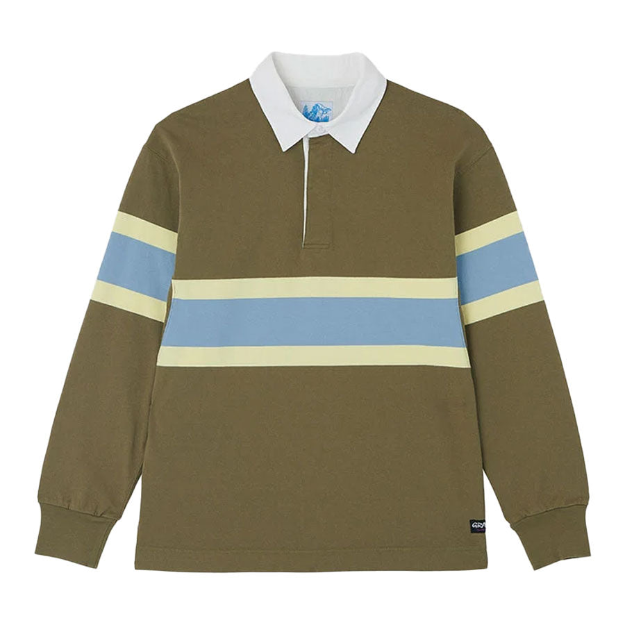 Gramicci Langdon Rugby Shirt Winter Olive