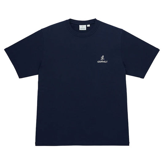 Gramicci One Point Logo T-Shirt Navy