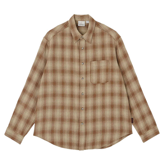 Gramicci Piled Flannel Shirt Sand