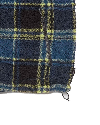 Gramicci Reversible Sherpa Plaid Jacket Plaid/Black