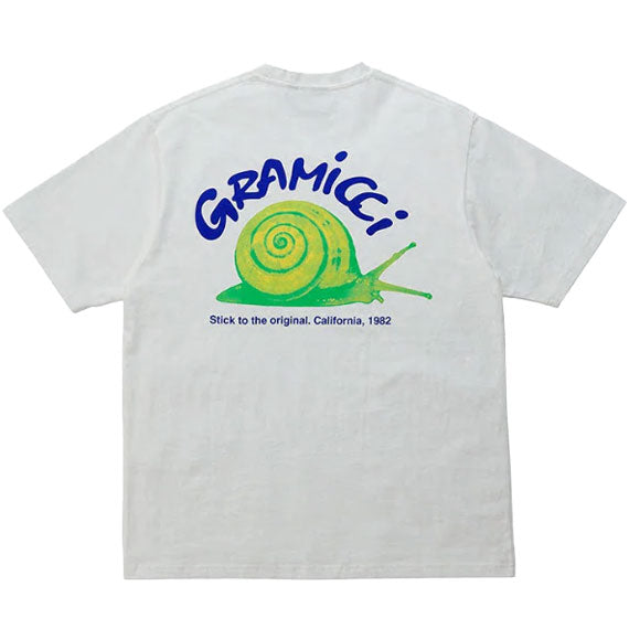 Gramicci Snail T-Shirt White