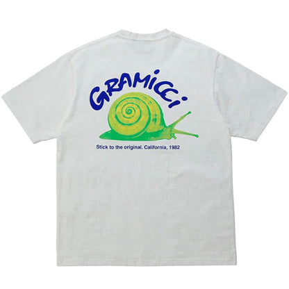 Gramicci Snail T-Shirt White