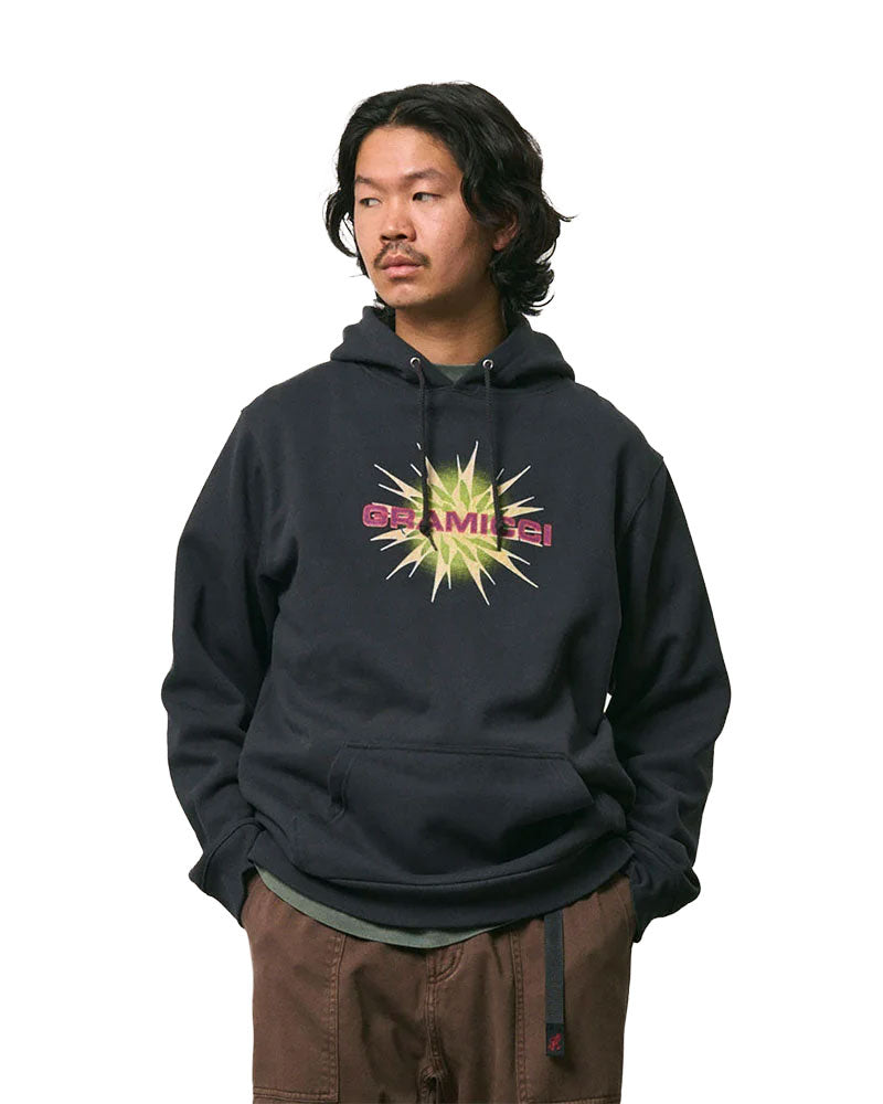 Gramicci Starburst Hooded Sweatshirt Vintage Black