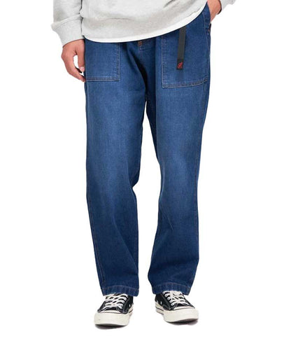 Gramicci Stretch Denim Loose Tapered Pant Dark Used