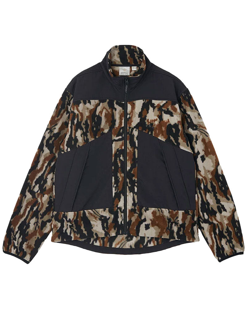 Gramicci Thermal Fleece Jacket Bark Camo