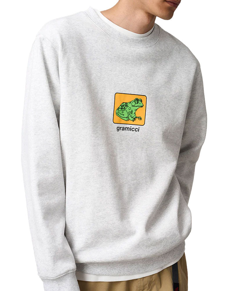 Gramicci Toad Crewneck Heather Ash