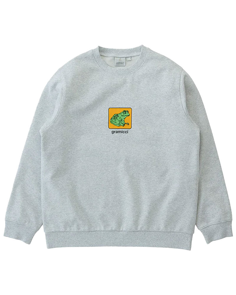 Gramicci Toad Crewneck Heather Ash