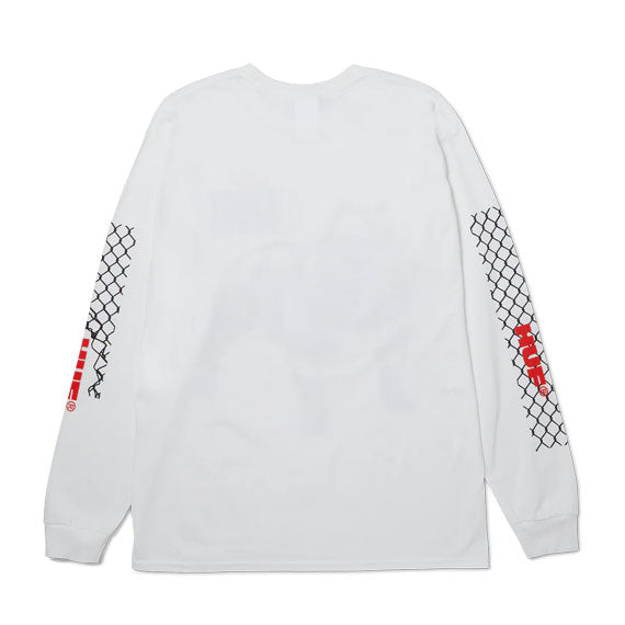 HUF 4 The Dawgs Longsleeve T-Shirt White