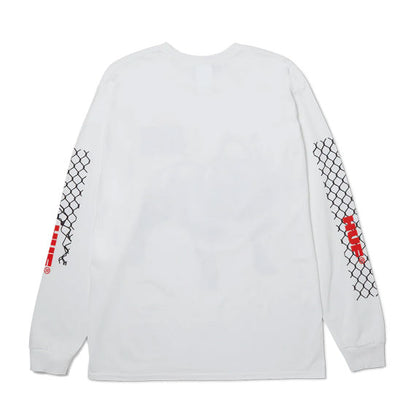 HUF 4 The Dawgs Longsleeve T-Shirt White